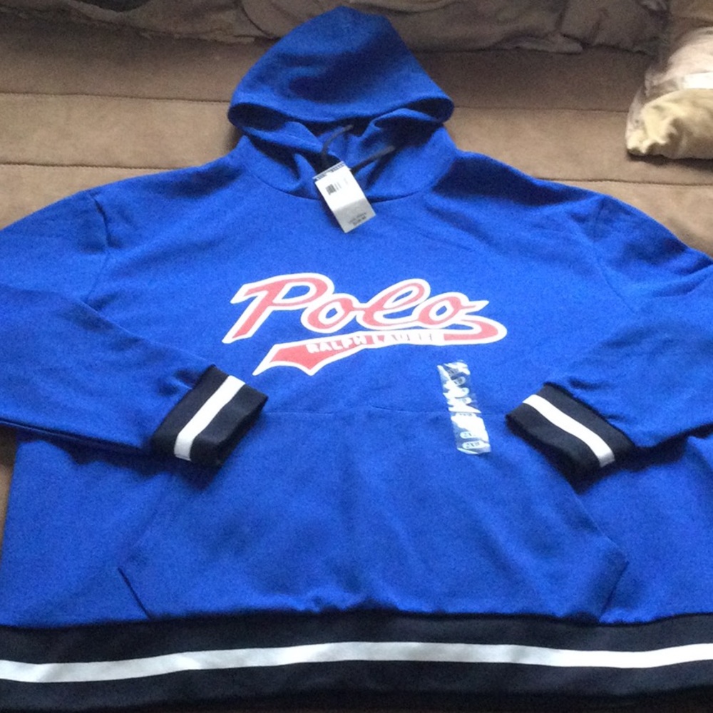 New Polo RL hoodie US Mens 2XB